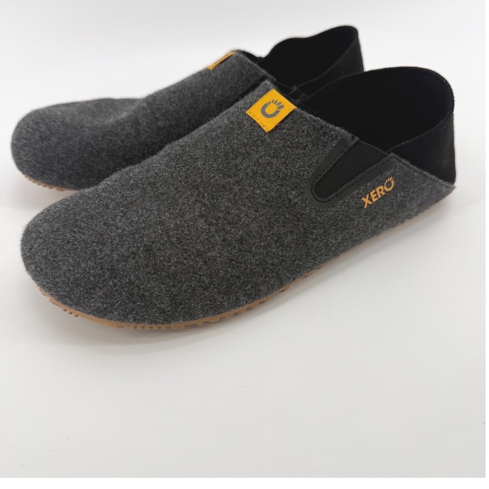 Xero Shoes Pagosa Women's 9.5 Grey Minimalist Barefoot Slipper Collapsible Heel